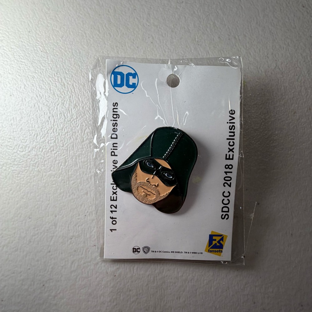 DC Comics‎ Green Arrow FanSets Enamel Pin SDCC 2018 Exclusive 1 of 12 Limited